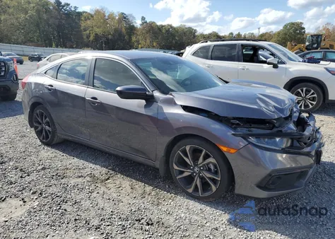 2019 Honda Civic Sport from USA, damaged, VIN 2HGFC2F87KH563346